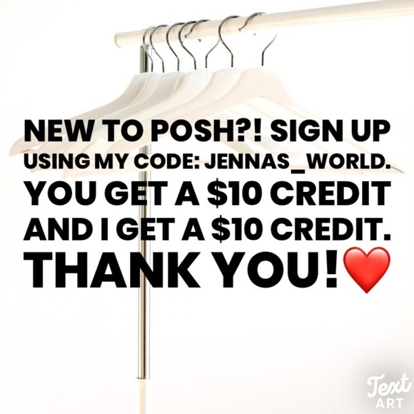 New to Posh?! Sign up using my code: JENNAS_WORLD.❤️♥️ - Picture 3 of 3